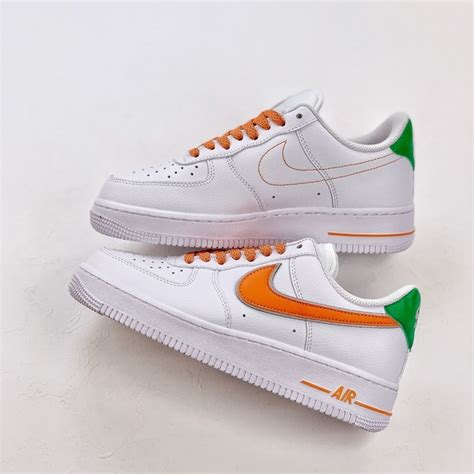 Oranje Air Force 1 Schoenen (1) 